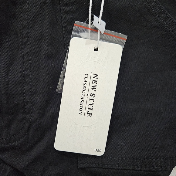 New Style High Rise Cargo Pants in Black Women’s Size S - Picture 4 of 4